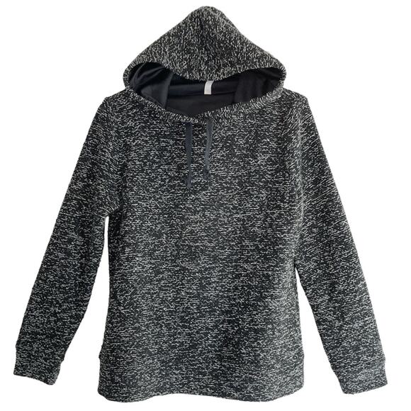 Fabletics Charcoal Marled Yukon Lined Hoodie size Small - Picture 2 of 10